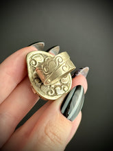 Load image into Gallery viewer, Rainbow Moonstone Ring - Adjustable Band fits sizes 5-15