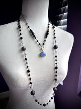 Load image into Gallery viewer, Third Eye Ritual Chain  - Labradorite + Tourmalated Quartz + Onyx