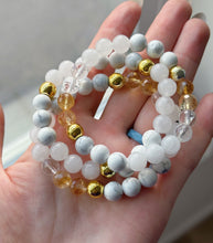 Load image into Gallery viewer, RESERVED - Set 3  - Gemstone Mala Bracelets