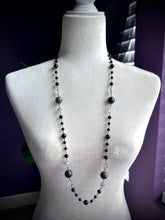 Load image into Gallery viewer, Third Eye Ritual Chain  - Labradorite + Tourmalated Quartz + Onyx