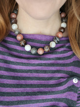 Load image into Gallery viewer, Spiced Moonstone - XL Gemstone Necklace - 18” overall length//16.5” inner length