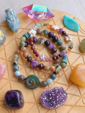 Thistledew Hollow Bracelet Set (3) - Freshwater Pearl Stars