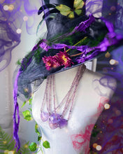 Load image into Gallery viewer, #4 - Peaceful Positive Energy - Gem Amethyst Heart + 108 Black Hematite Phantom Quartz