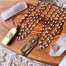 Load image into Gallery viewer, Lakshmi + Pearl Necklace