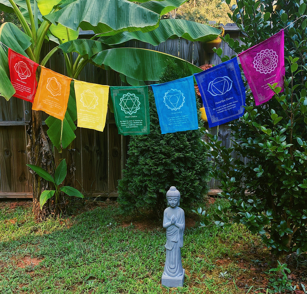 7 Chakra Prayer Flags
