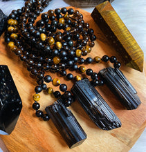 Load image into Gallery viewer, Protect Your Energy Mala - Black Tourmaline Mala