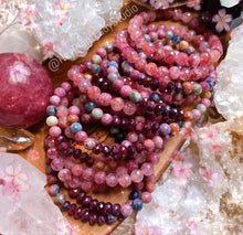 Load image into Gallery viewer, Sacral Chakra - Brazilian Garnet + Multicolor Tourmaline Bracelet