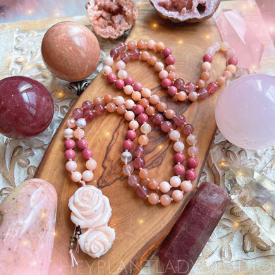 Reserved  - 108 Bead Mala Necklace