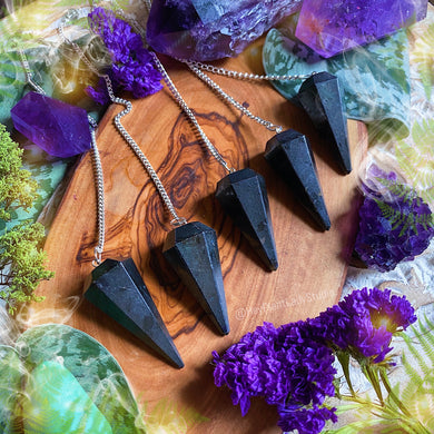Black Tourmaline Pendulum - 7