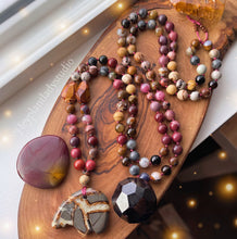 Load image into Gallery viewer, Sacred Bear - 108 - Septarian Nodule Zuni Bear, Utah Wonderstone, Australian Mookaite and Zebra Jasper, Pietersite, Picasso Marble, Rainbow Touramline, and Mars Jasper