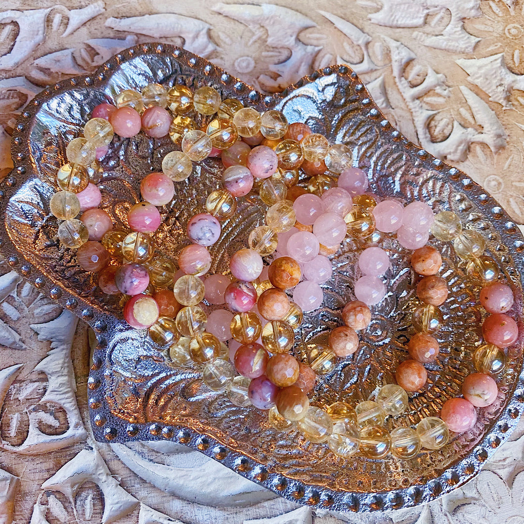 The Light from Within Mala Bracelet