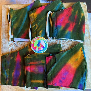 Forest Dance - Tie Dye Mask