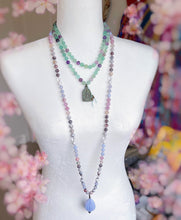 Load image into Gallery viewer, Optimist - 108 - Matte Rainbow Fluorite + Thai Buddha Mala