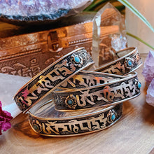 Load image into Gallery viewer, Om Mani Padme Hum Cuff - Fair Trade