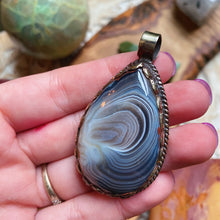 Load image into Gallery viewer, 60mm Botswana Agate Pendant