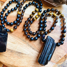 Load image into Gallery viewer, Protect Your Energy Mala - Black Tourmaline Mala