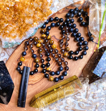 Reserved - Pre-Order - Protect Your Energy Mala - Black Tourmaline Mala