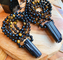 Load image into Gallery viewer, Protect Your Energy Mala - Black Tourmaline Mala