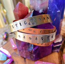 Load image into Gallery viewer, Hand Stamped Boho Cuff - You Choose