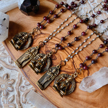 Load image into Gallery viewer, Lakshmi + Pearl Necklace