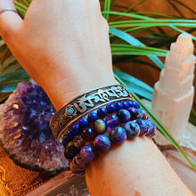 Load image into Gallery viewer, Om Mani Padme Hum Cuff - Fair Trade