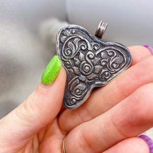45mm Labradorite Elephant - 925 Sterling
