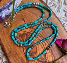 Load image into Gallery viewer, 28&quot; Natural Turquoise Layering Chain
