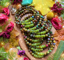 Load image into Gallery viewer, Lady Luck - Ruby Fuschite + Peridot Bracelet