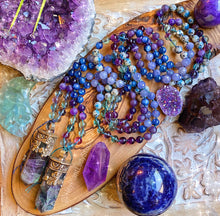 Load image into Gallery viewer, Higher Consciousness - Purple Tibetan Fluorite + AAA Iolite + AAA Fluorite + Kyanite + Chevron Amethyst