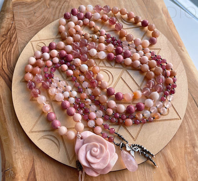 Reserved  - 2 - 108 Bead Mala Necklaces + Shipping Upcharge