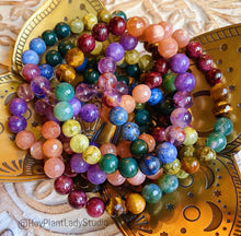Load image into Gallery viewer, Rooted in Nature Bracelet - Gemstone Rainbow Bracelet