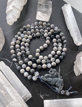 Load image into Gallery viewer, Guardian of Prosperity - Vintage Jadeite Pixiu Carving - Selenite + Quartz + Dendritic Agate