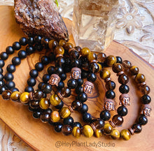 Load image into Gallery viewer, Protect Your Energy - Copper Buddha Mala Bracelet