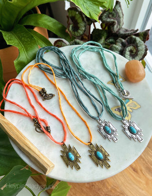 Wanderer Necklace - Silk Layering Necklace