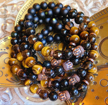 Load image into Gallery viewer, Protect Your Energy - Copper Buddha Mala Bracelet