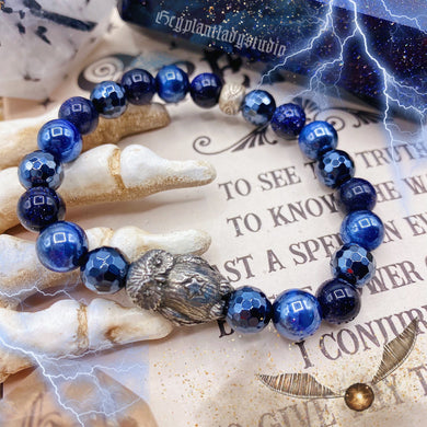 Mystic Messenger - Barn Owl + Karen Hill Tribe Silver Mystic Eye Charm