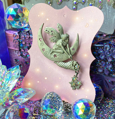 Star Collector - Vintage Fairy Brooch