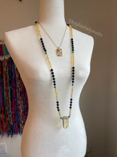 Load image into Gallery viewer, RESERVED - Protect + Revitalize  - 108 - Shungite, Genuine Turquoise, Natural Citrine