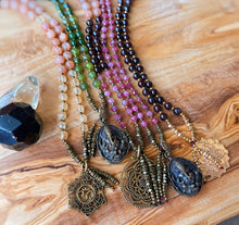 Load image into Gallery viewer, Growth - 108 - Luxe Peridot + Russian Jade Mala