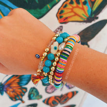 Load image into Gallery viewer, Endless Summer Set of Four Stretch Bracelets