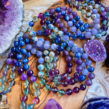 Load image into Gallery viewer, Higher Consciousness - Purple Tibetan Fluorite + AAA Iolite + AAA Fluorite + Kyanite + Chevron Amethyst