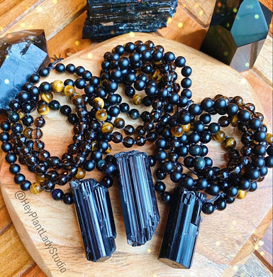 Protect Your Energy Mala - Black Tourmaline Mala