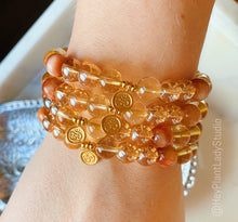 Load image into Gallery viewer, Radiant Manipura Mala Bracelet