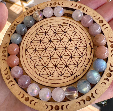 RESERVED - Glowing Goddess Bracelet