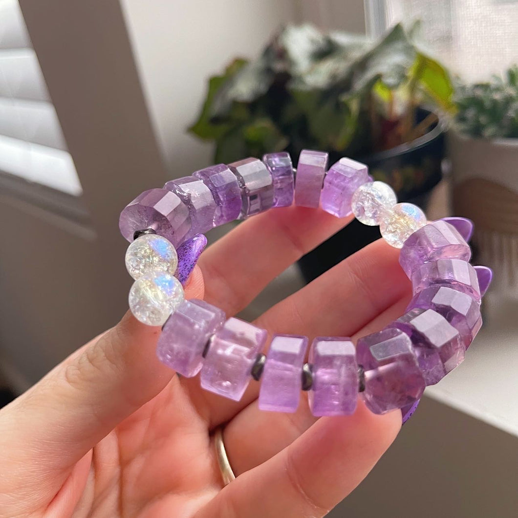 RESERVED -Amethyst Bracelet