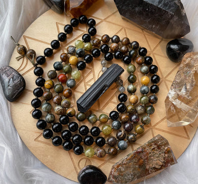 Reserved - Mala Necklace Set