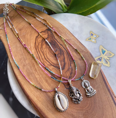 You Choose - Tourmaline 18” Charm Necklace