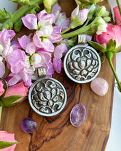 Load image into Gallery viewer, 40mm Lady Luna Carved Bone Pendant