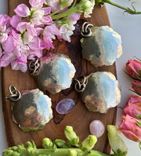 Load image into Gallery viewer, YOU PICK - 55mm Tibetan Turquoise Flower Pendant