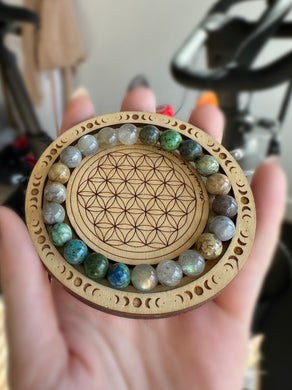 RESERVED - 7” Gemstone Bracelet